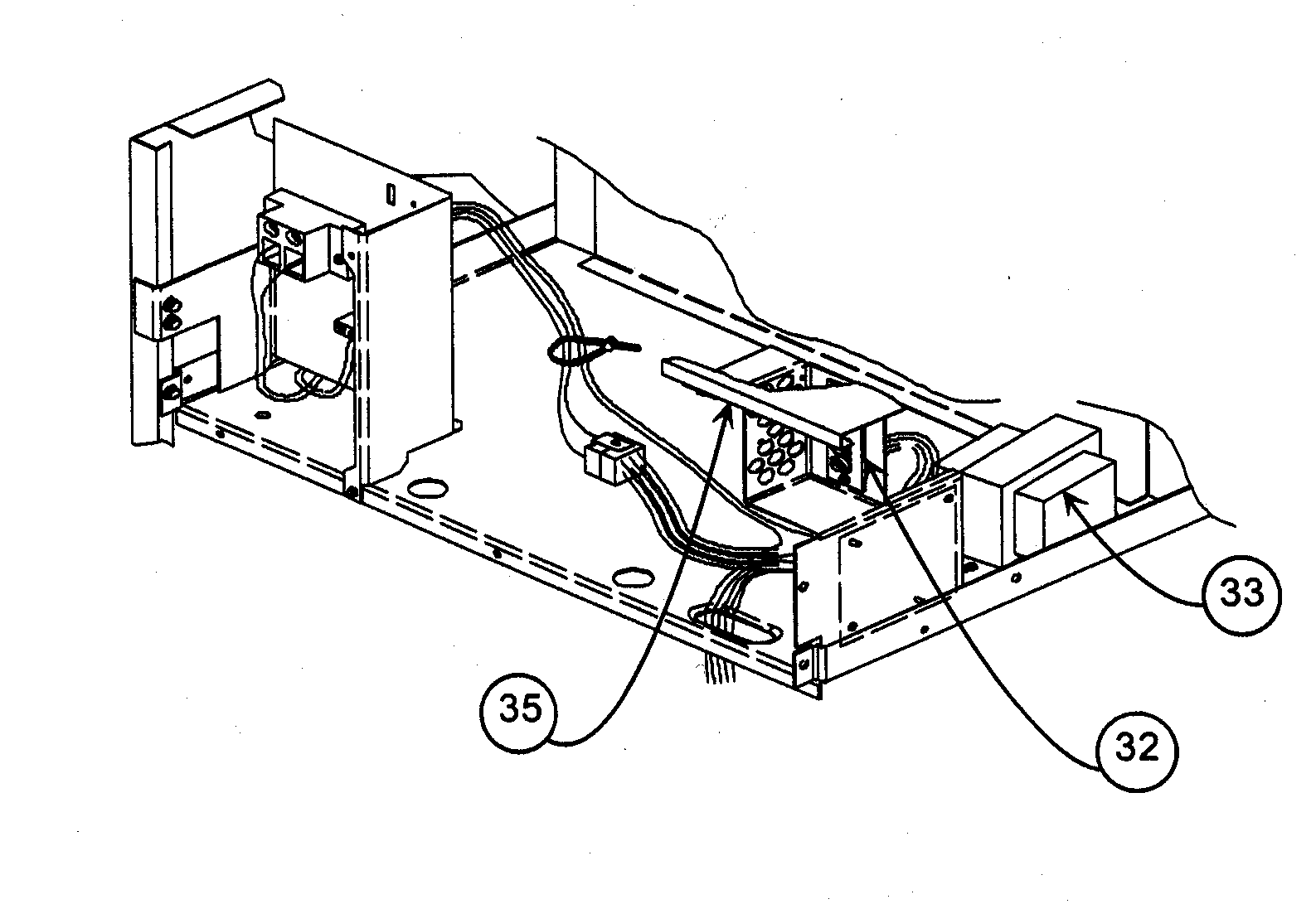 Carrier FX4BNF036000 control board diagram