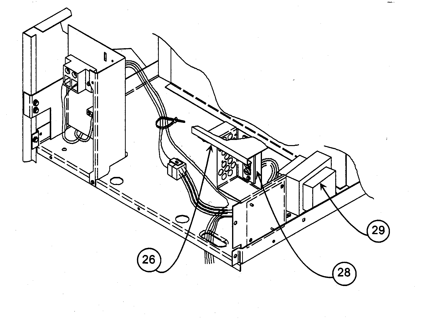 Carrier FC4CNF036000 control board diagram