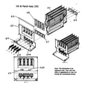 Payne PG8MAA042090 hx/panel assy diagram