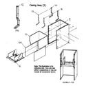 Payne PG8MAA048070AAJA casing assy diagram