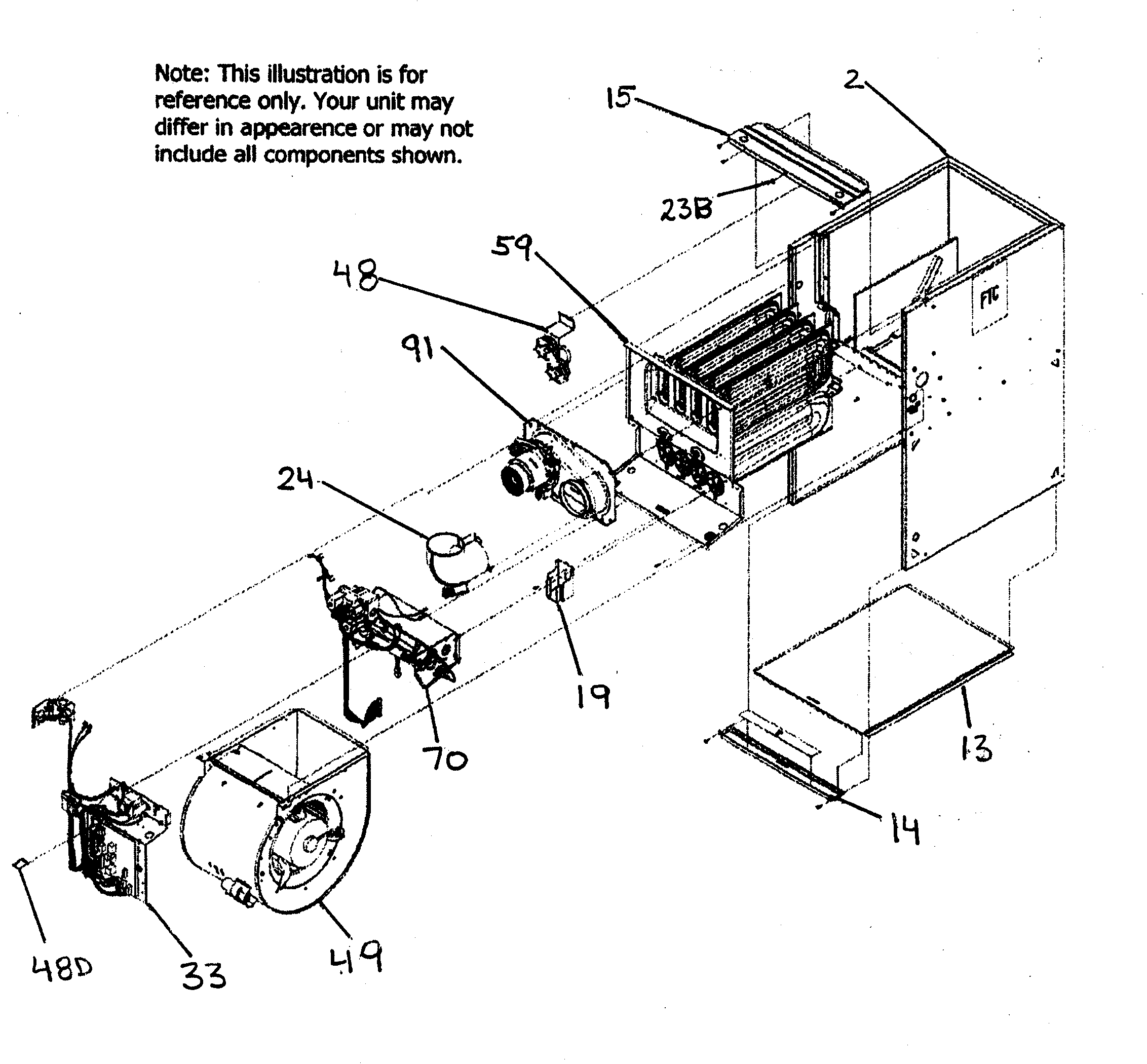 Payne PG8MAA066110AAJA cabinet assy diagram