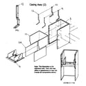 Payne PG8MAA066110 casing assy diagram