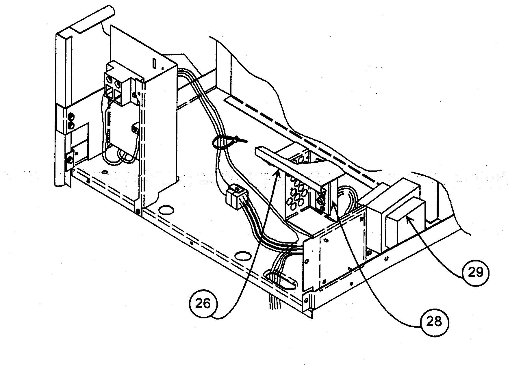 Carrier FC4CNF024000AAAA control board diagram