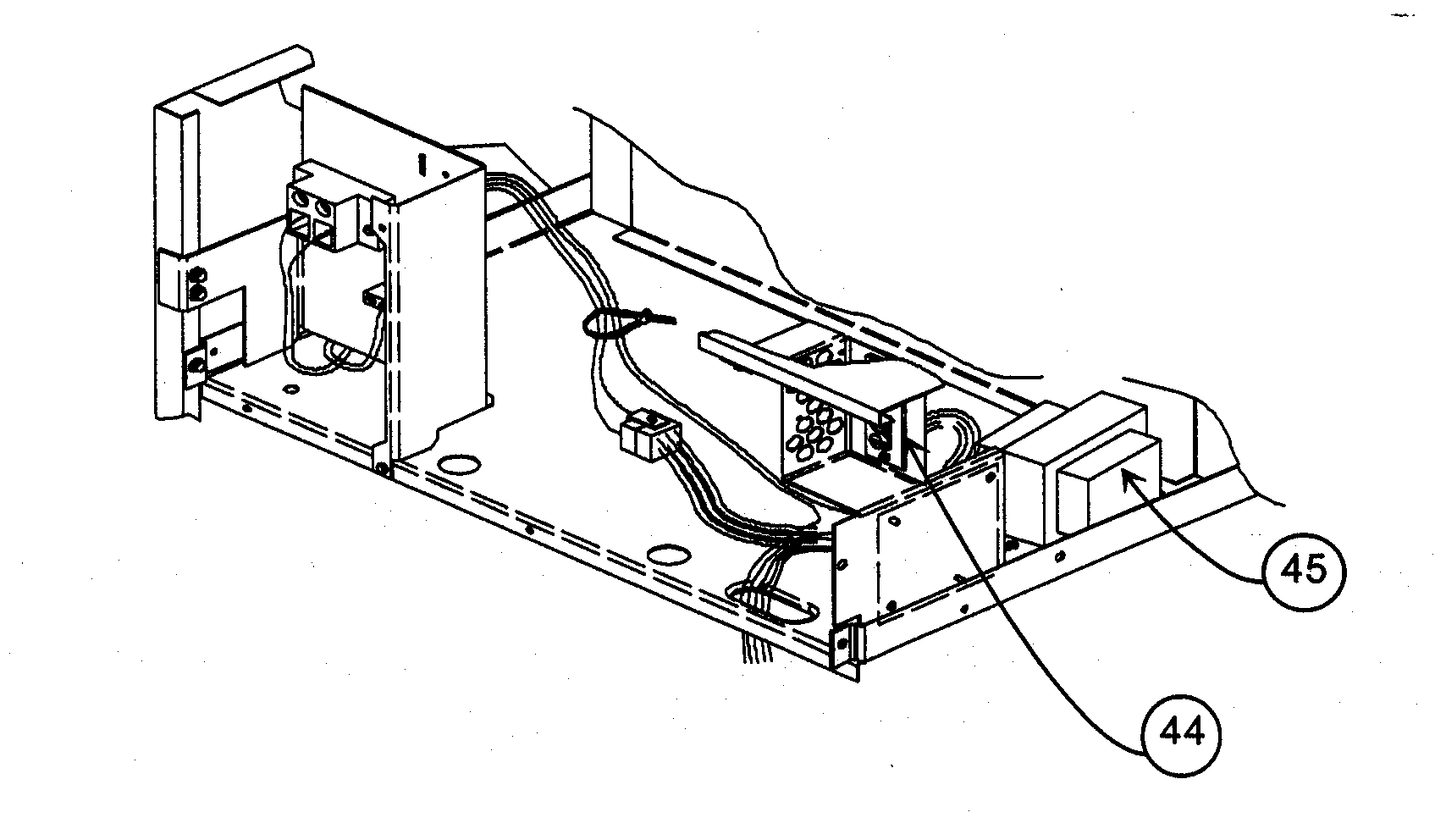 Carrier FK4DNB006000 control board diagram
