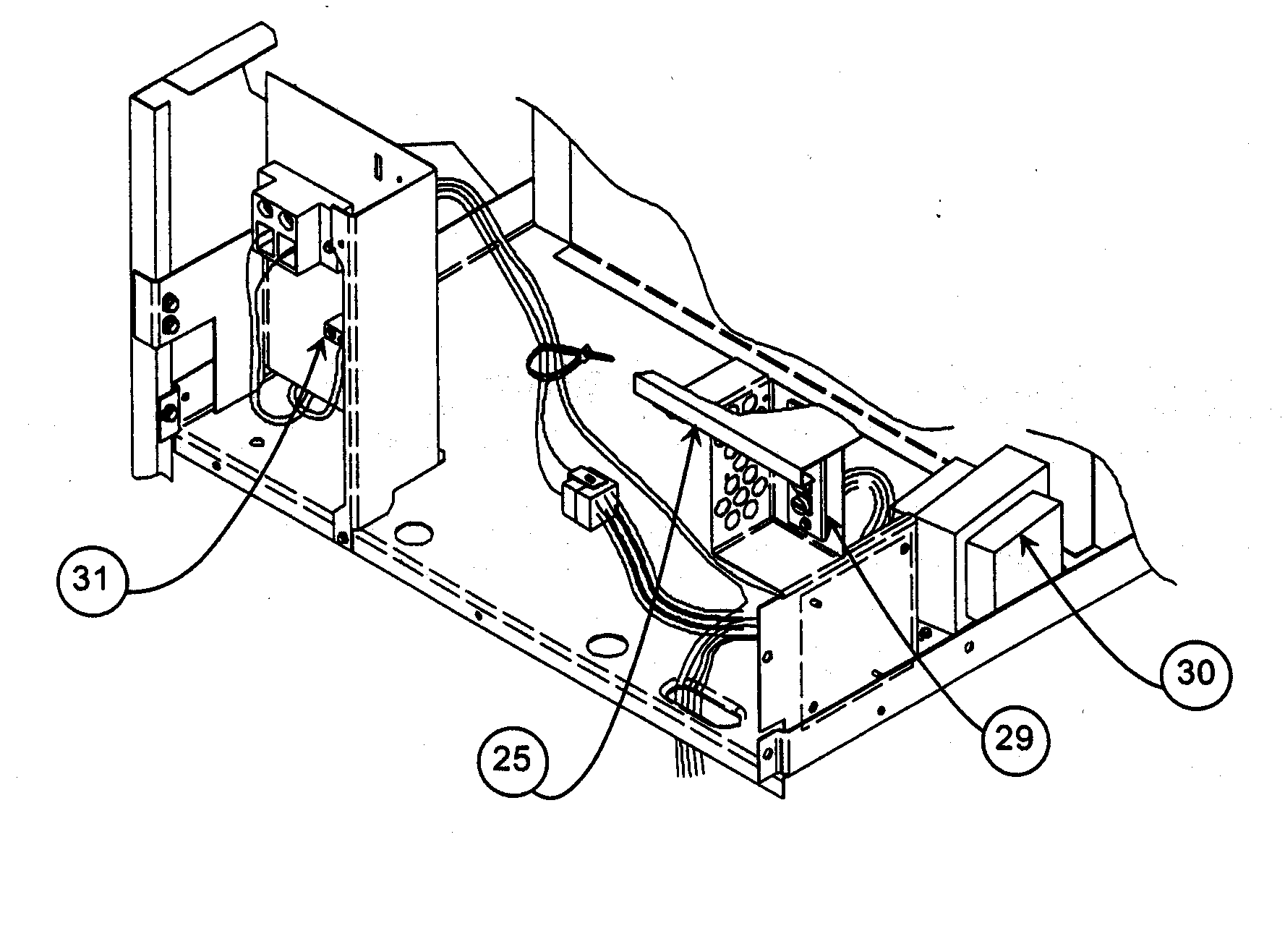 Carrier FB4BNF060000 control board diagram