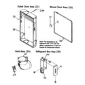 Payne PG8JAA048070AAJA outer door/vent assy diagram