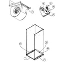 Carrier FA4BNF042000AAAA cabinet assy 1 diagram