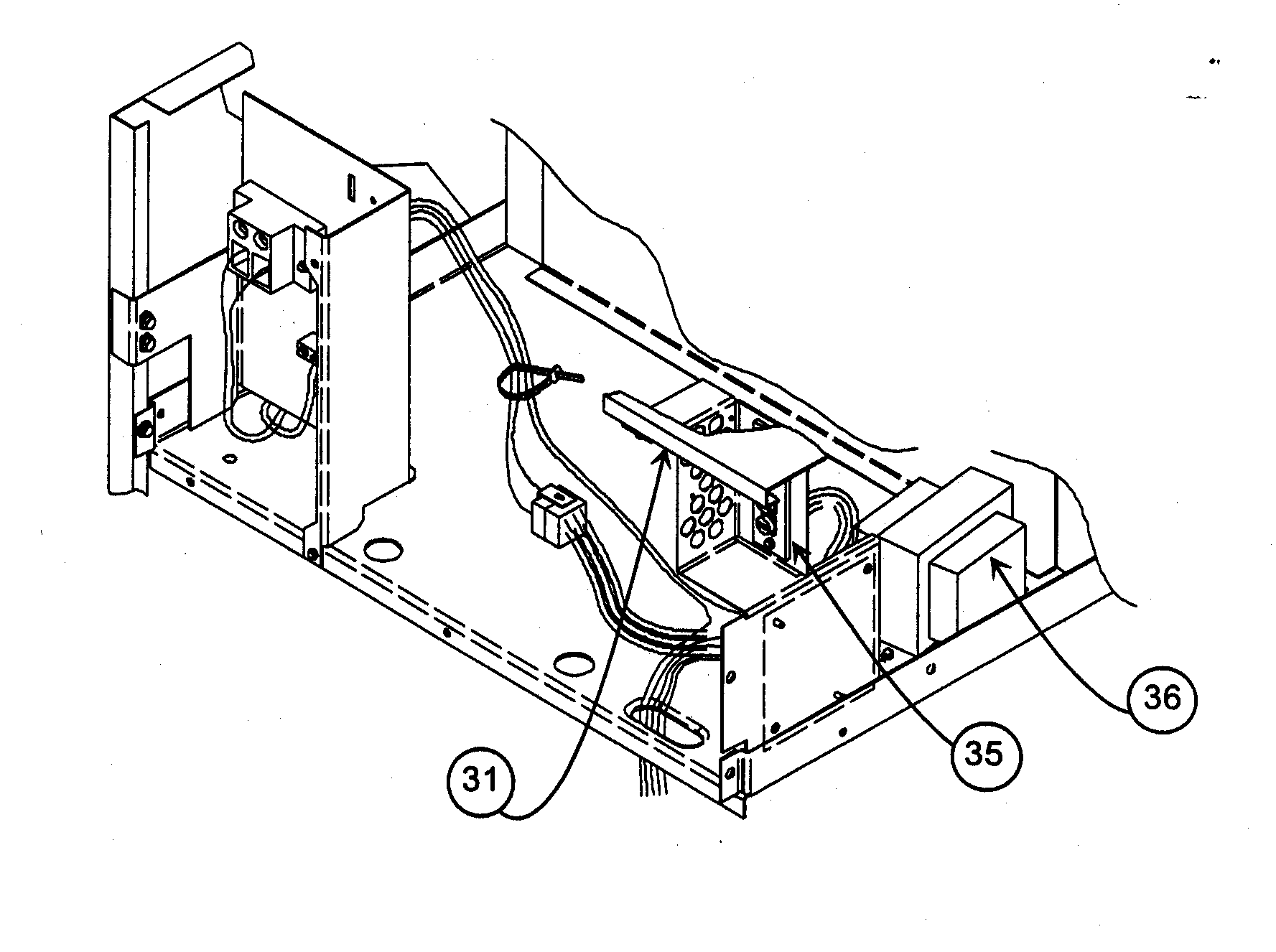 Carrier FA4BNF042000AAAA control board diagram
