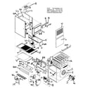 ICP NTC6100KFG1 cabinet assy diagram