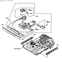 Sony DVP-NC875V cabinet parts 2 diagram