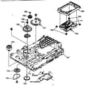 Sony DVP-NC875V cabinet parts 3 diagram