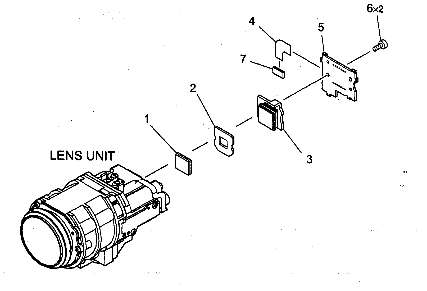 Canon ELURA70A camera assy diagram