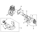 Homelite UT08121 carburetor/fuel tank diagram