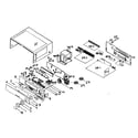 Harman Kardon AVR335 cabinet parts diagram