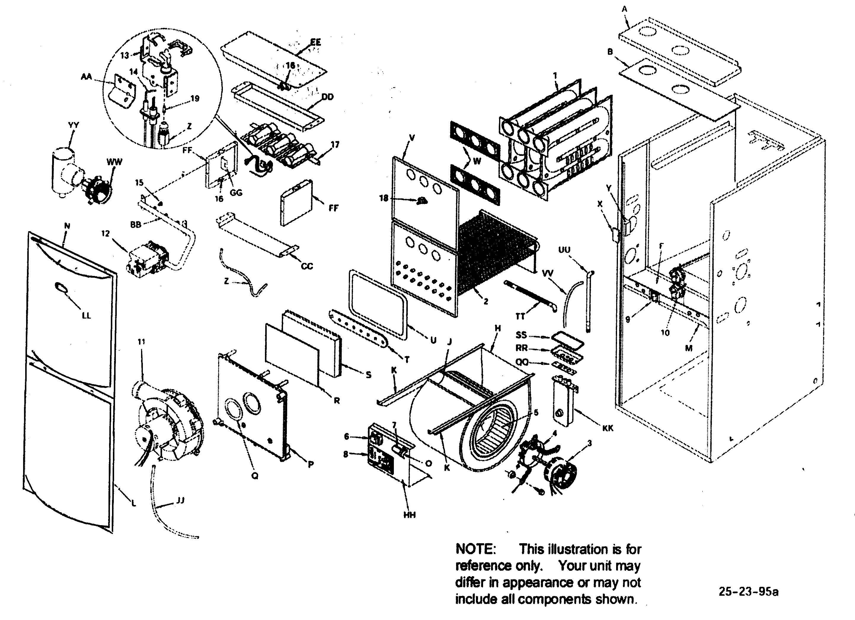 ICP H9MPD100J14B1 furnace diagram
