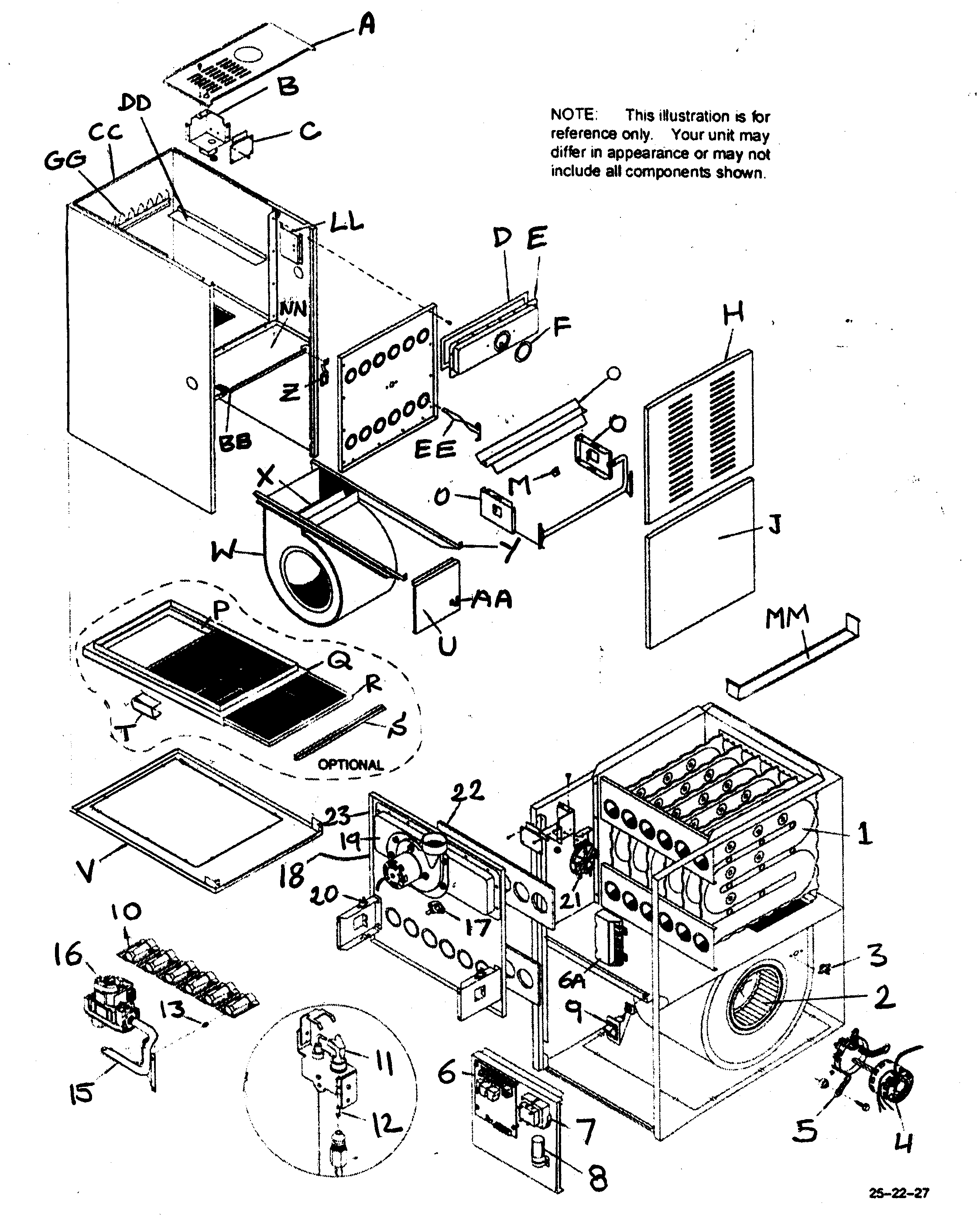 ICP NTN3075FBA1 furnace diagram