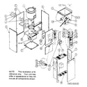 ICP NOUF160B18A furnace diagram