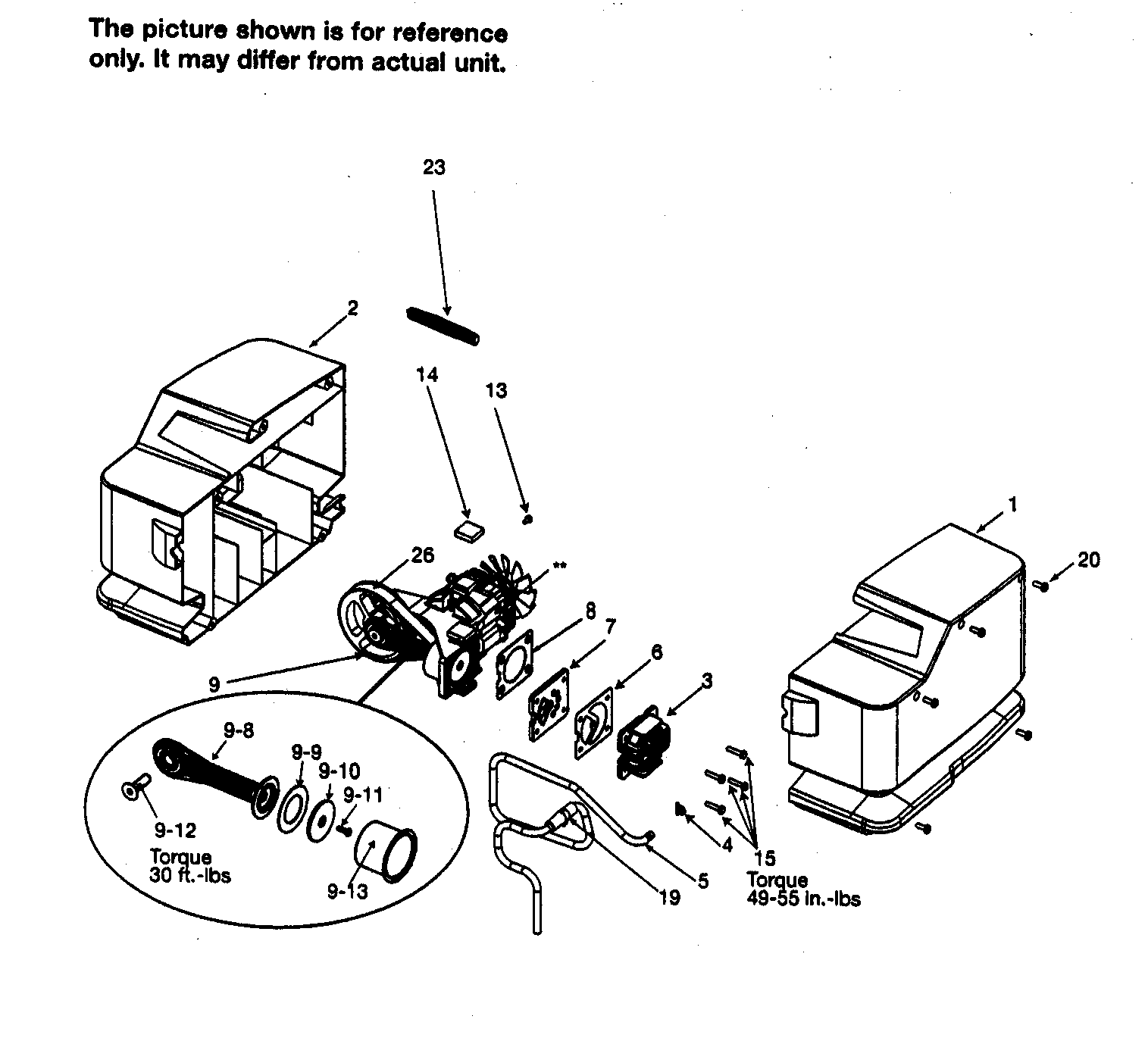 Craftsman 919166440 pump assy diagram