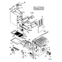 ICP FBF100F14A1 cabinet parts diagram