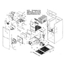 ICP C9MPT050F12B1 cabinet parts diagram