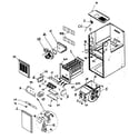 ICP N8MPN125J22A1 cabinet parts diagram