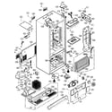 Kenmore Elite 79575192401 case parts diagram