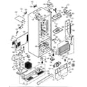 Kenmore Elite 79575199401 case parts diagram