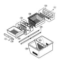 Kenmore Elite 79575199401 freezer parts diagram