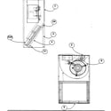 Carrier FF1DNA024011AAAA cabinet parts diagram