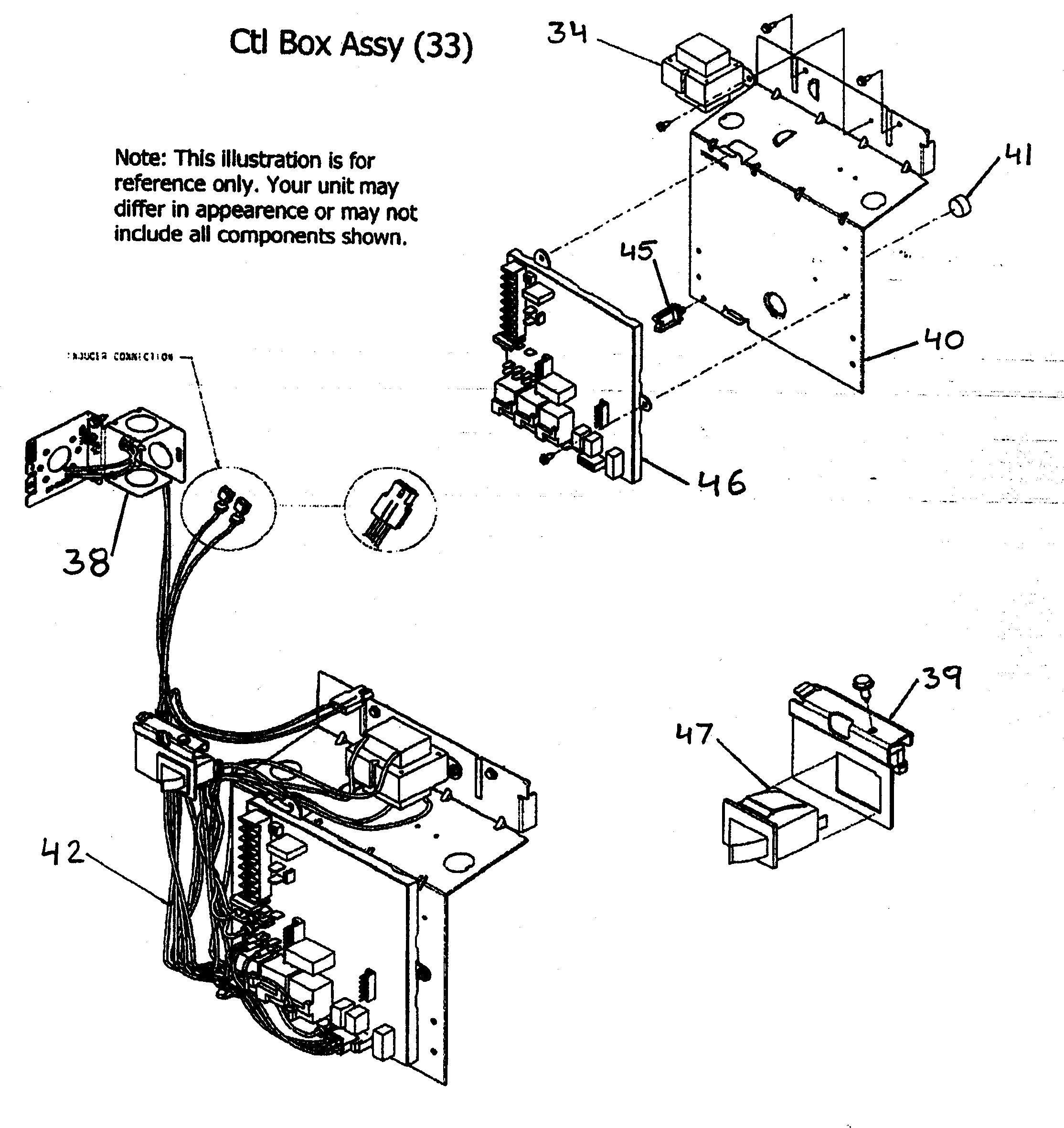 Carrier 58CVX15510022 ctl box assy diagram
