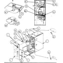 Carrier 58MXA060F14116 cabinet parts 2 diagram