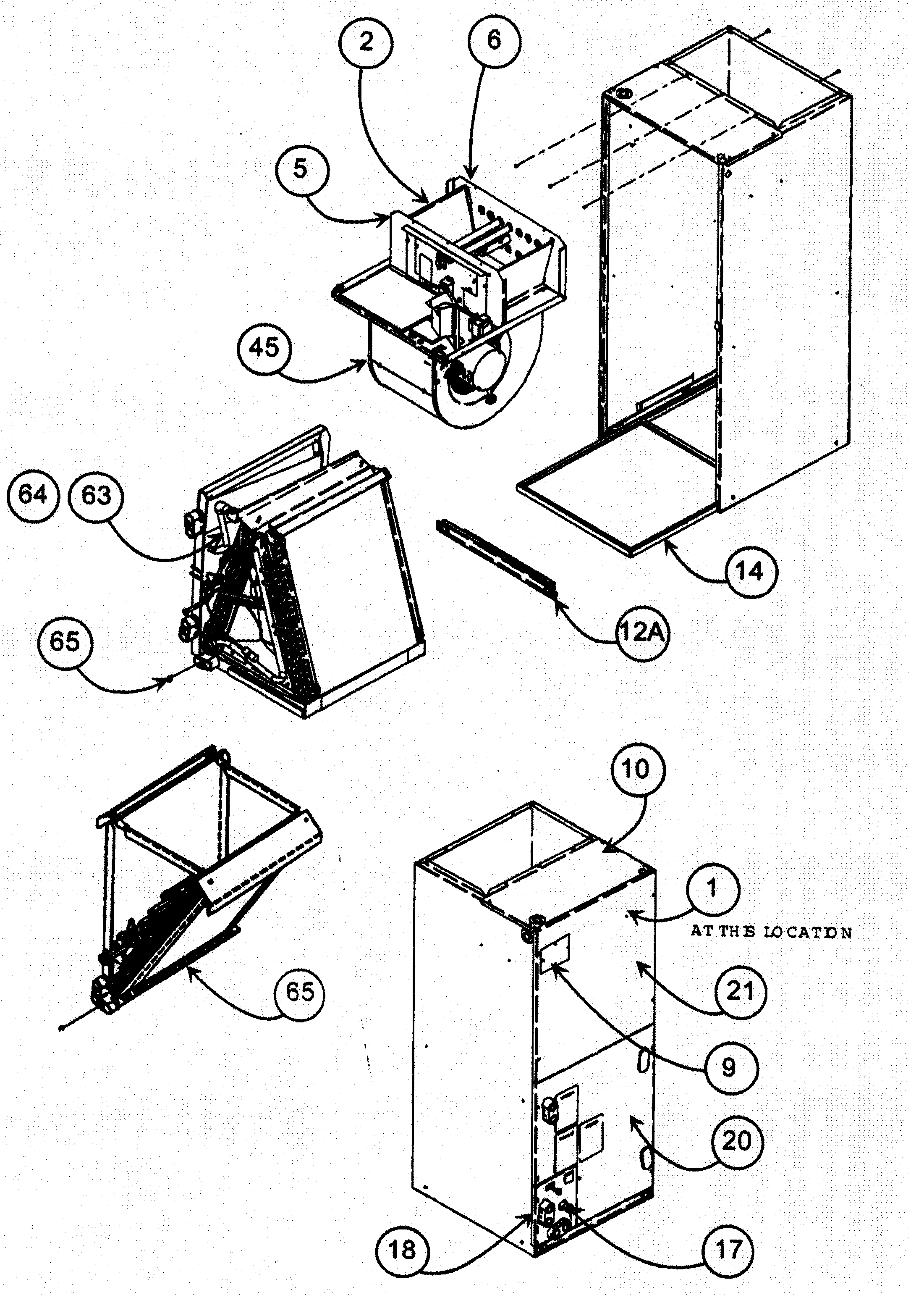 Payne PF1MNB071000AAAA cabinet parts diagram