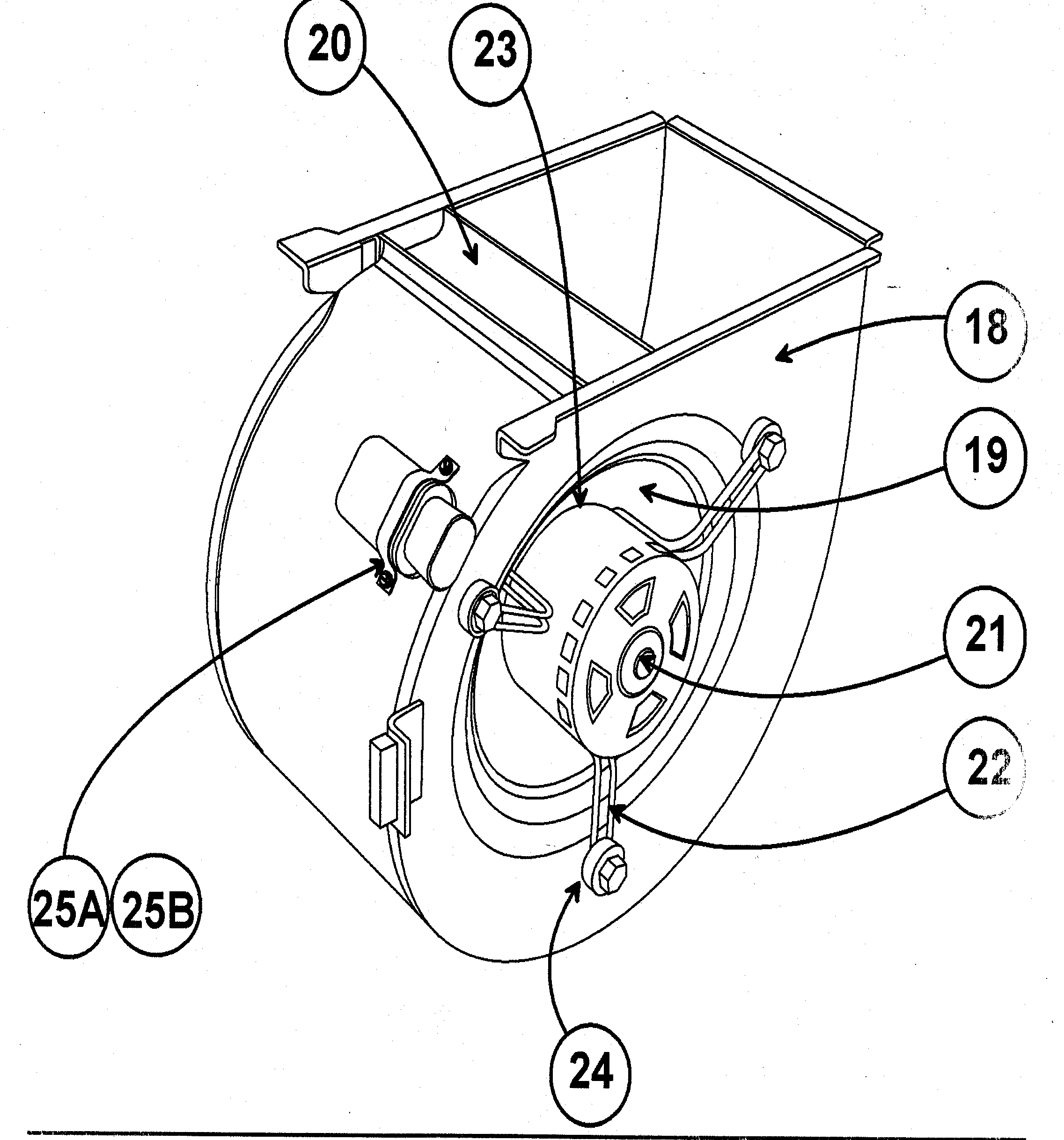 Carrier 58MTA100F10116 blower diagram