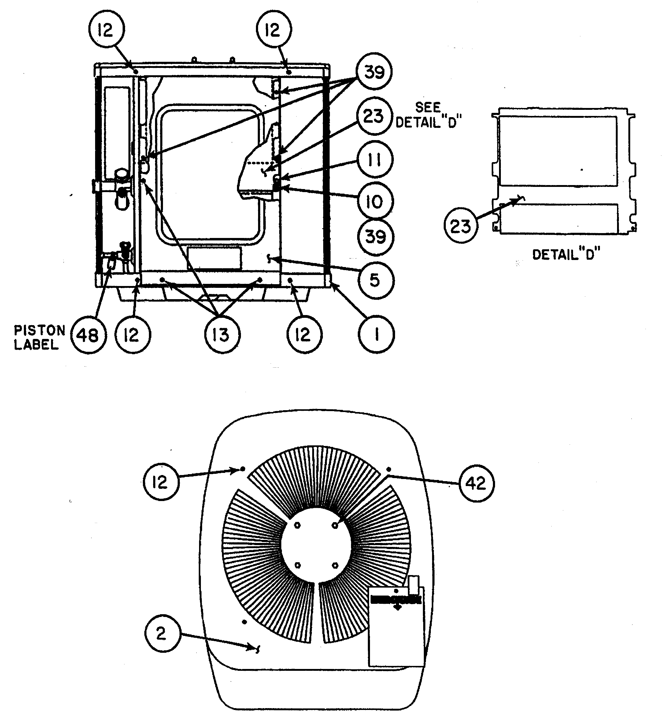 Carrier 38TKB036 SERIES300 top/control box cover diagram