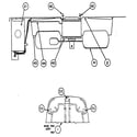 Carrier 38TKB048 SERIES300 fan blade/pan base diagram