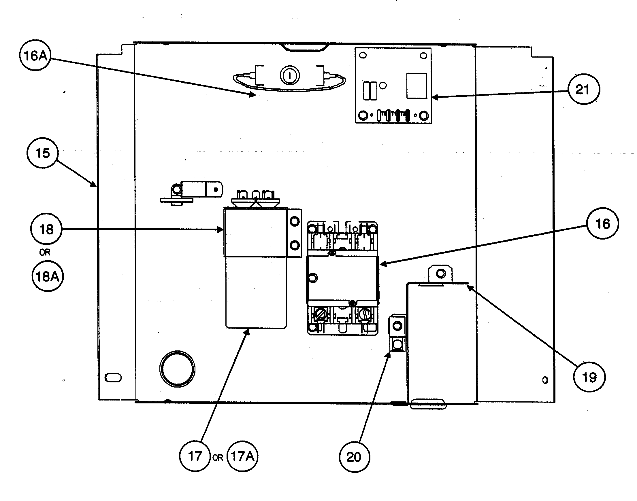Carrier 38BRC048 SERIES300 control box diagram