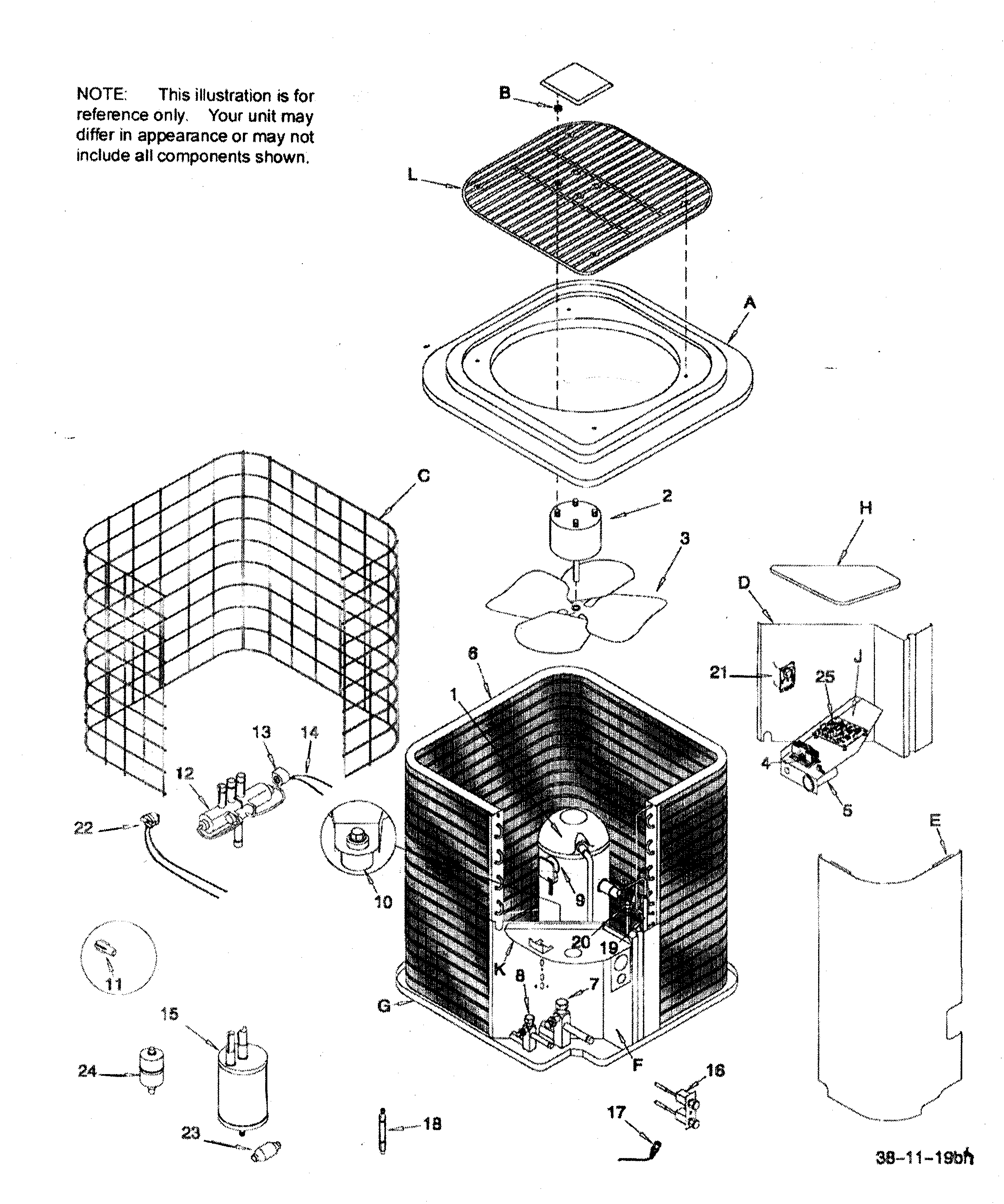ICP CHP236AKA1 heat pump diagram