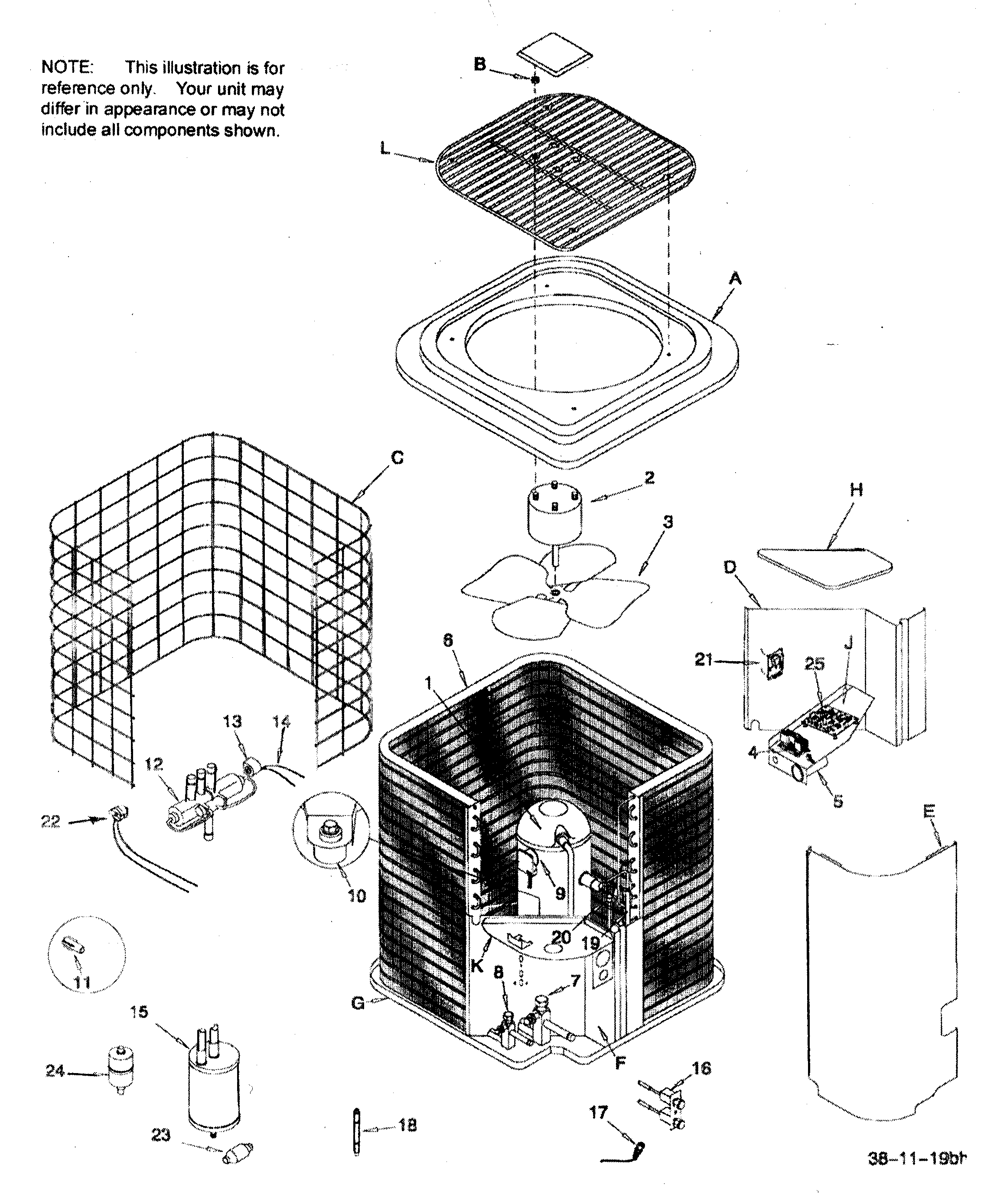 ICP HHP242AKA1 heat pump diagram