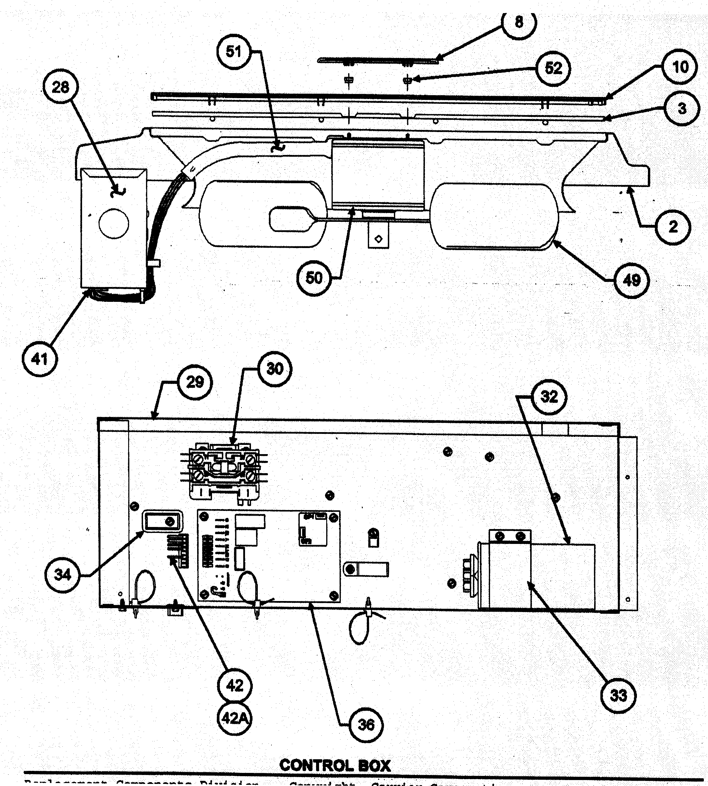 Carrier 38YXA060 SERIES310 control asy diagram