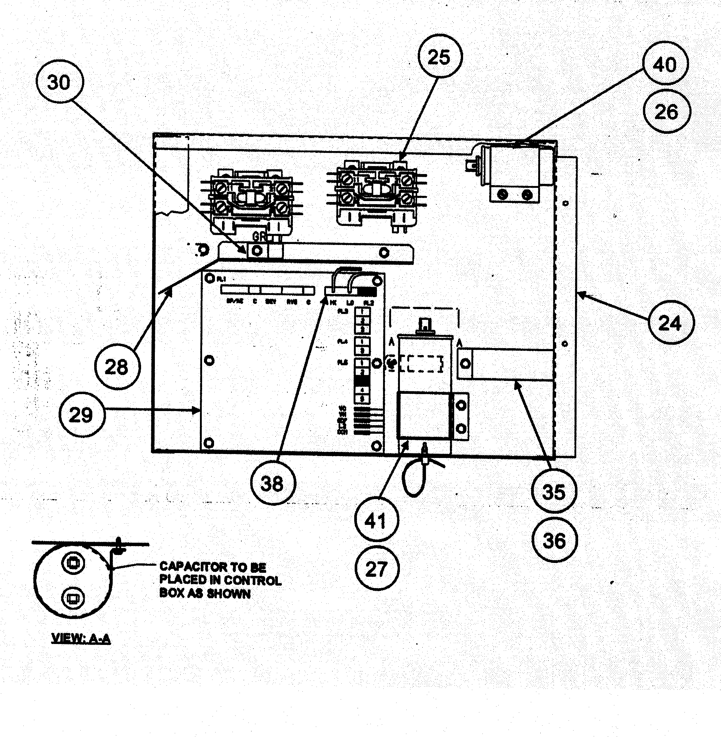 Carrier 38YDB037 SERIES300 control asy diagram