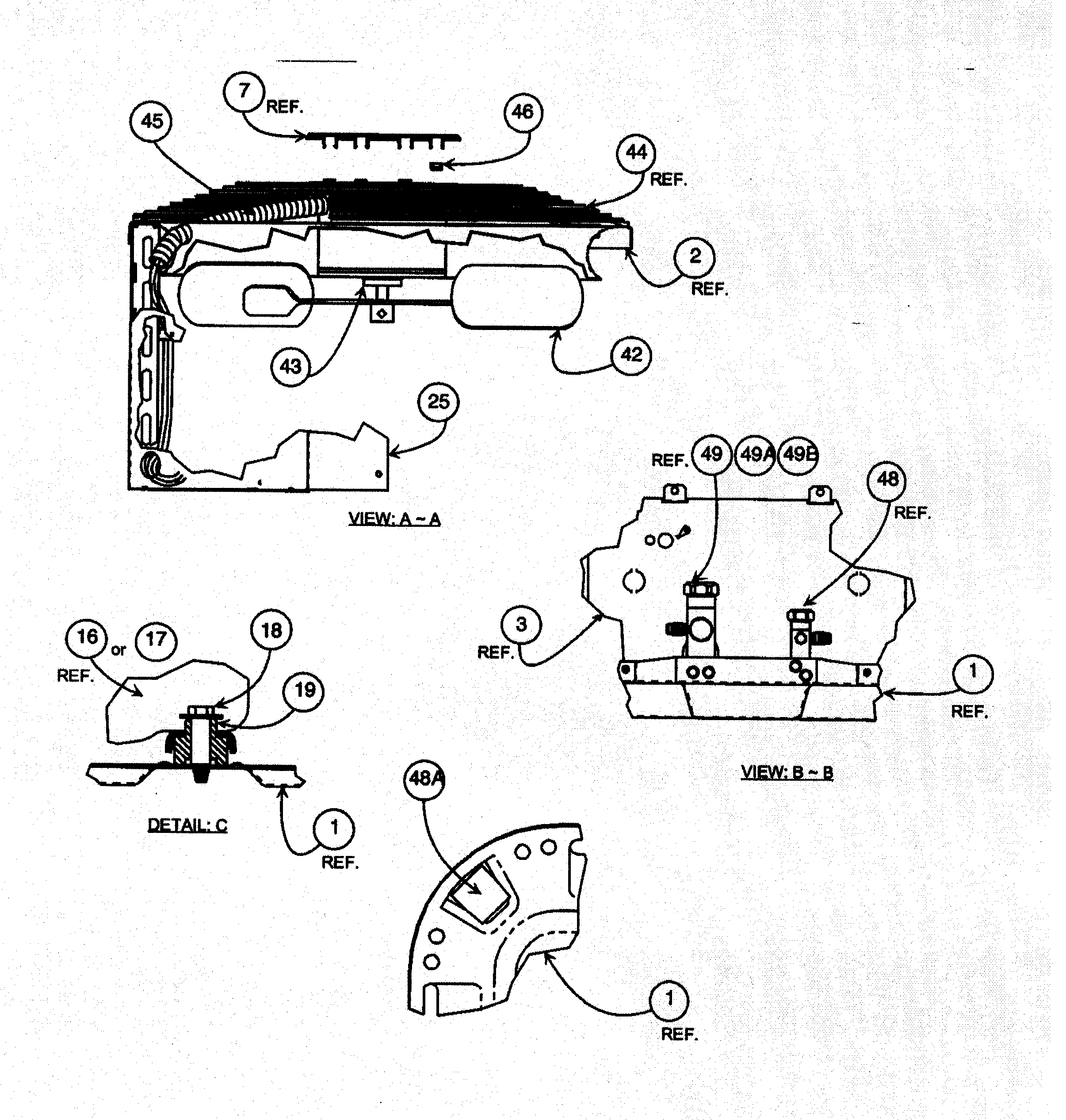 Carrier 38EZG036 SERIES300 inlet grille diagram