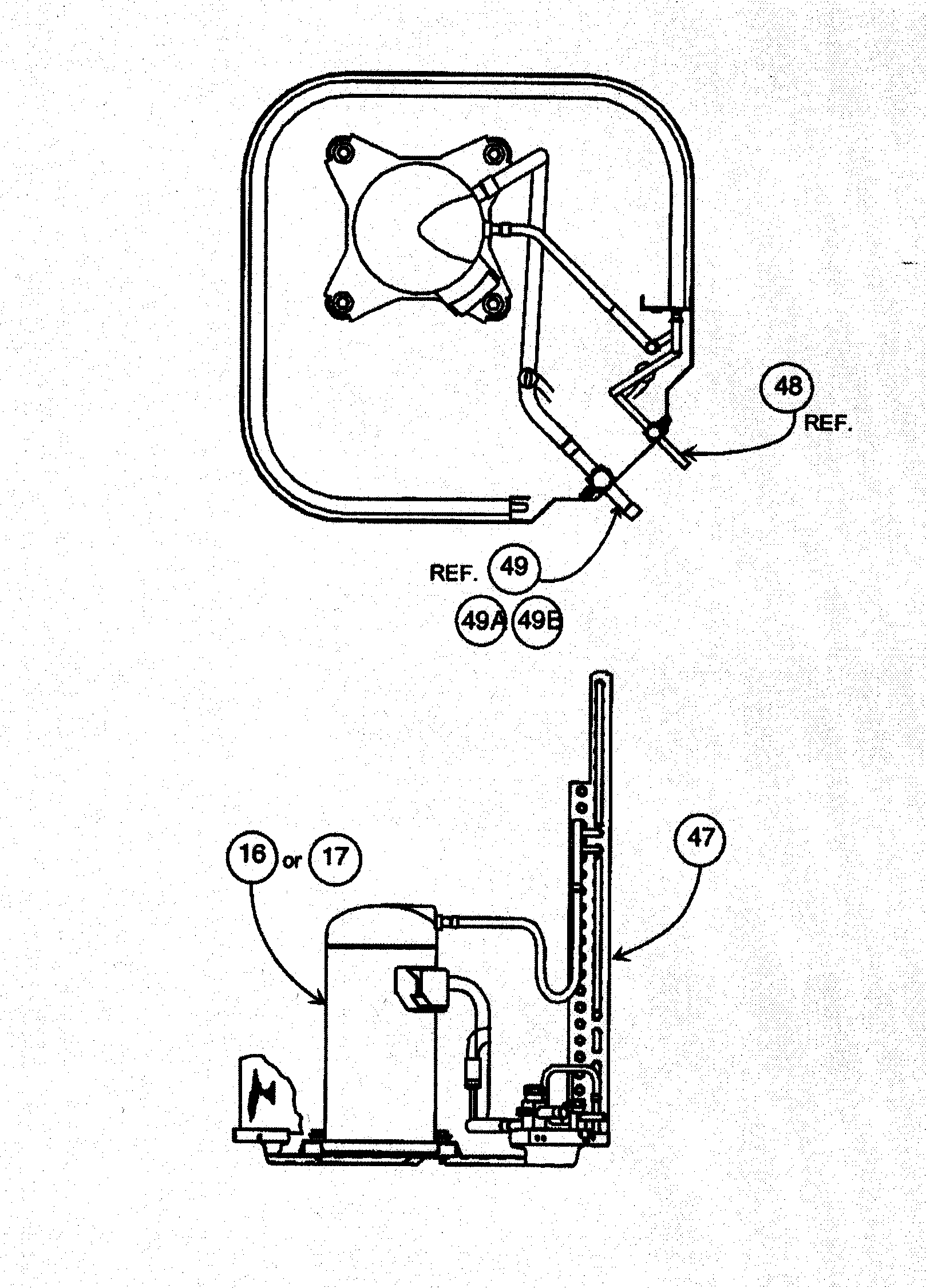 Carrier 38EZG036 SERIES300 compressor asy diagram