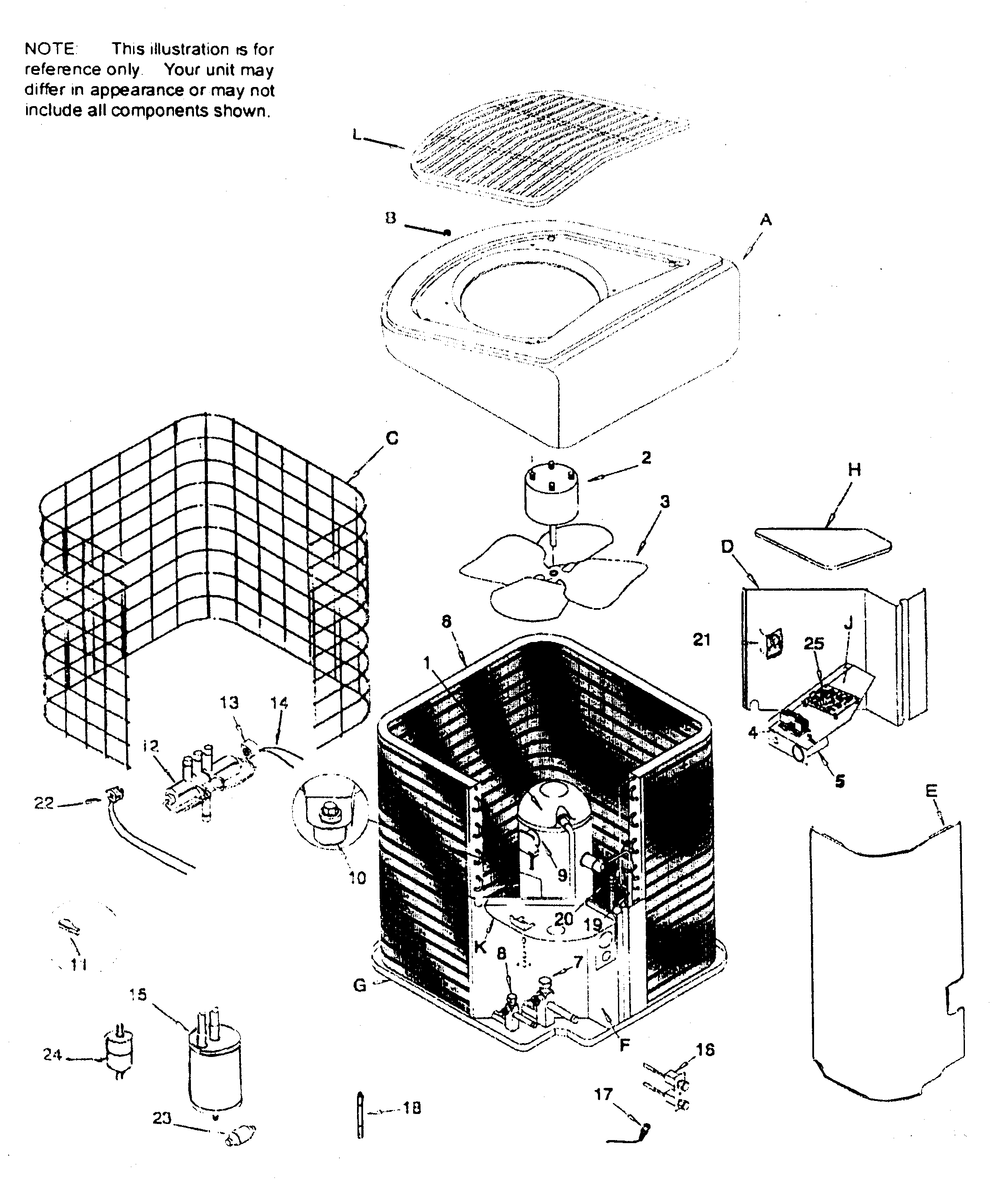 ICP TCH442AKA1 heat pump diagram