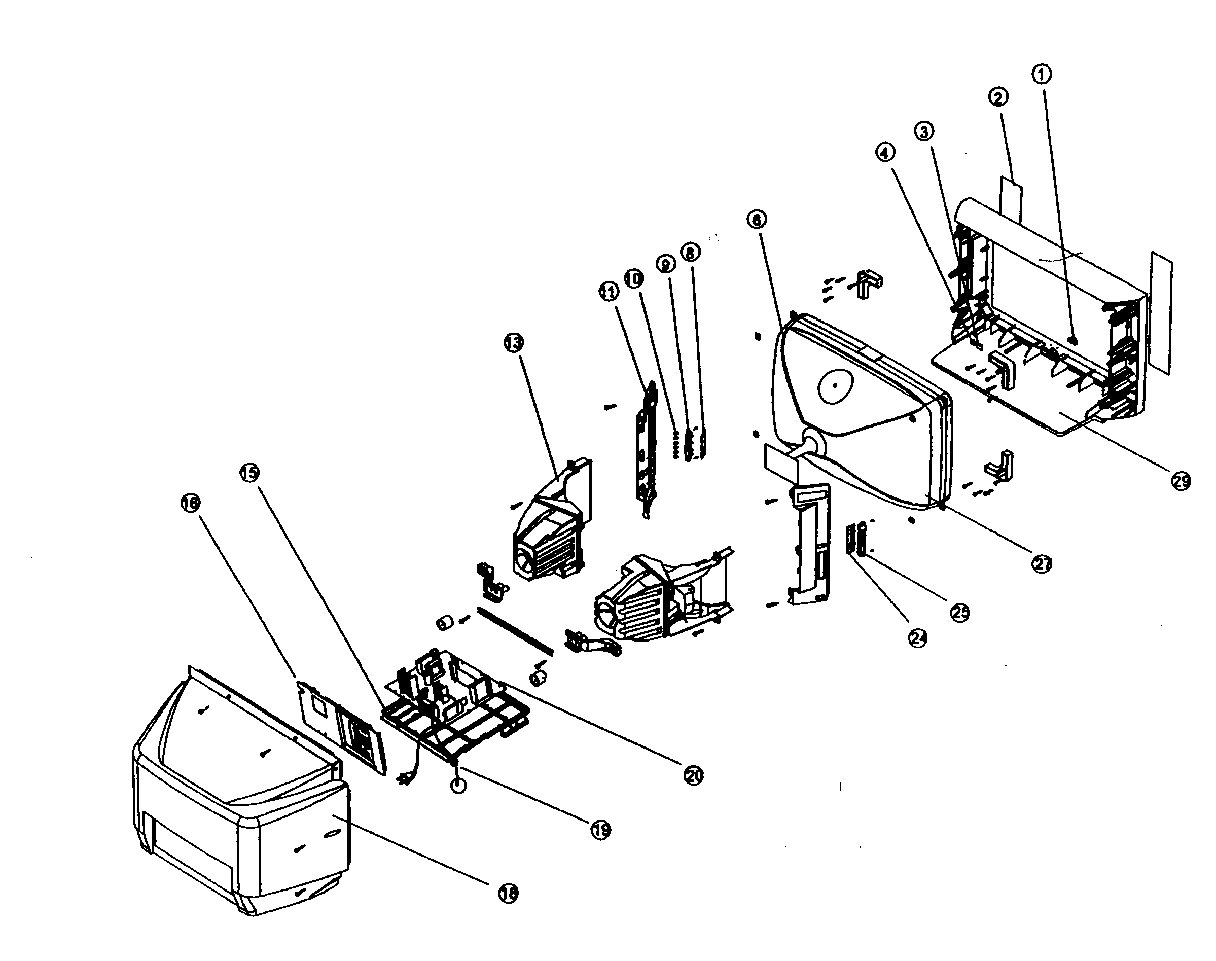 Prima HT3061P tv diagram