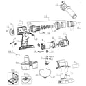 DeWalt DC988KATY1 drill assy diagram