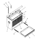 Craftsman 706599080 chest diagram