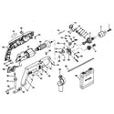 Ryobi D551H drill assy diagram