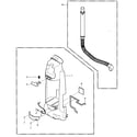 Kenmore 72135821500 dust compartment/hose parts diagram