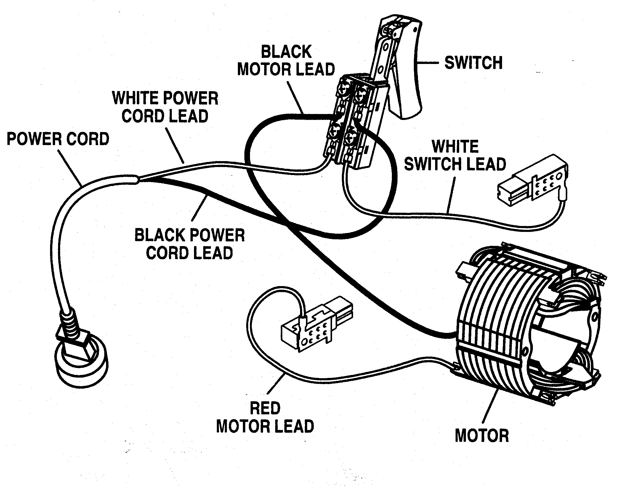 Ryobi RY46501A wiring diagram diagram