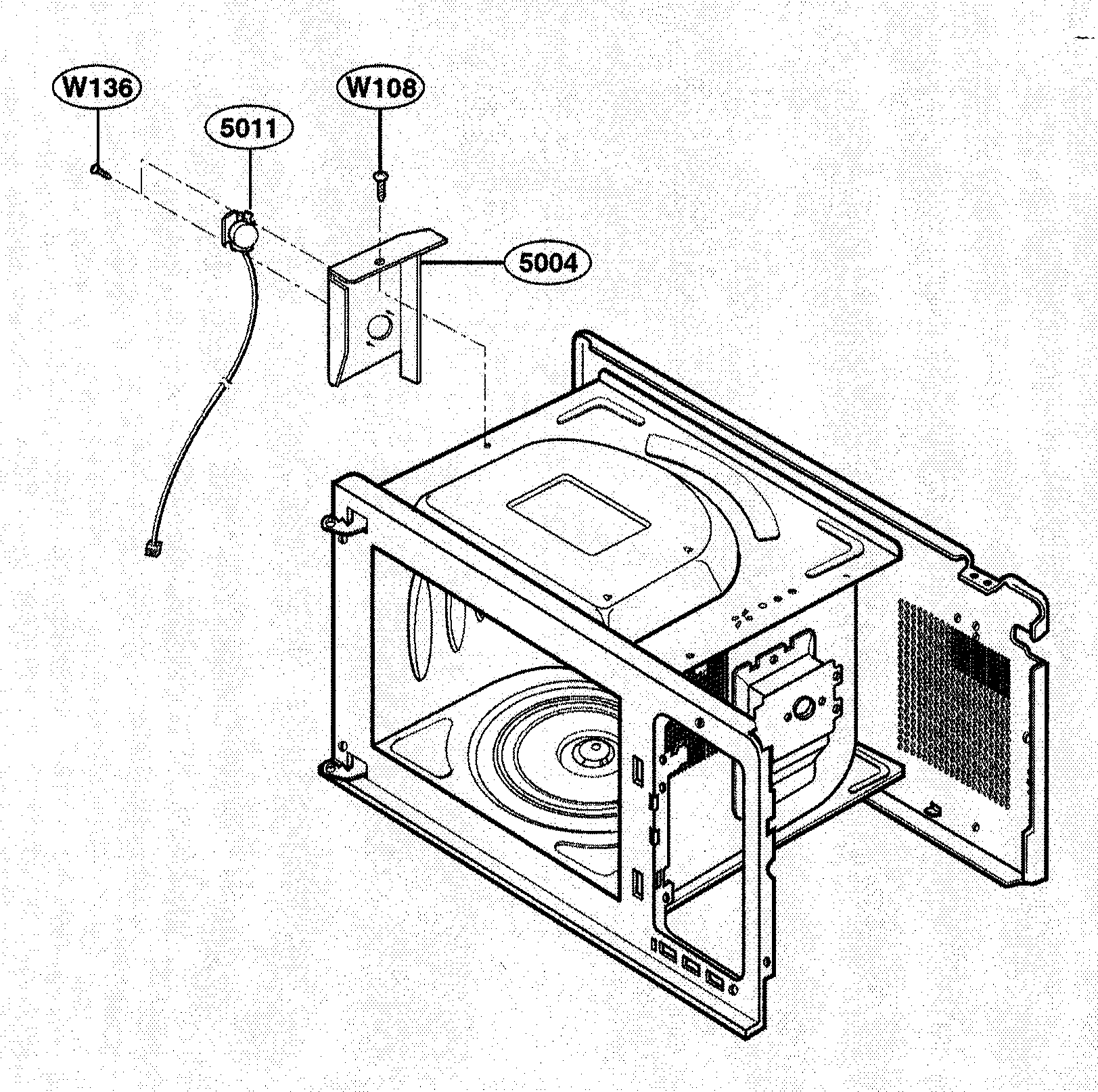 Kenmore 72163993303 sensor parts diagram